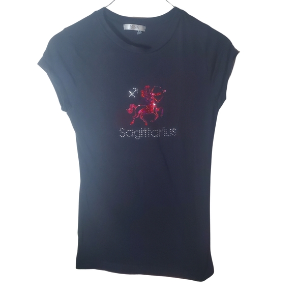 MIKK COUTURE SAGITTARIUS TSHIRT - Picture 2 of 4